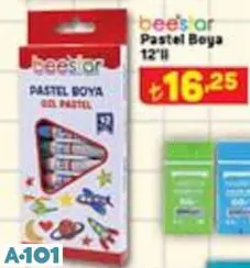 BEESTAR PASTEL BOYA 12'Lİ